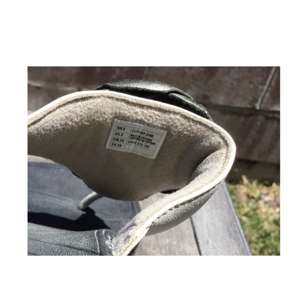 Fitflop sandals gold flower Size 8 - Picture 4 of 5